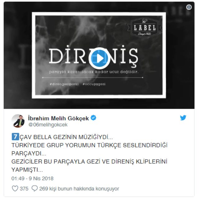 Gökçek'ten La Casa De Papel için bomba iddia: Ali Koç'a suikast, Gezi ve darbe işareti