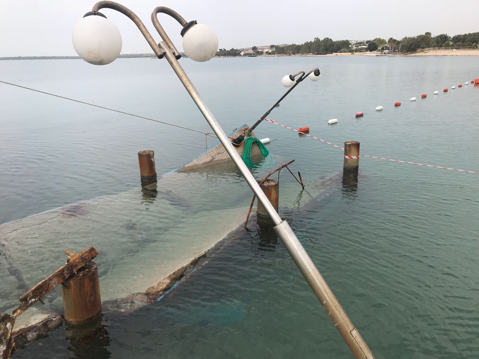 Aydın'da 5 yıldızlı otelin iskelesi çöktü: Yaralılar var