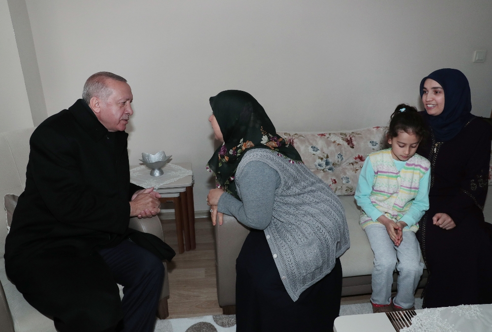 Cumhurbaşkanı Erdoğan’dan sürpriz ziyaret
