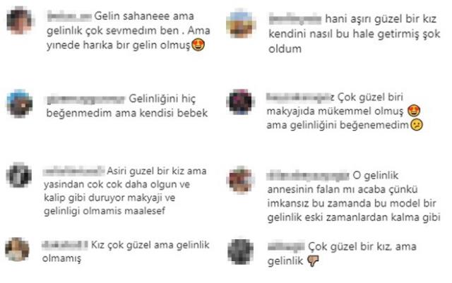 Yasemin Şefkatli'nin gelinliği sosyal medyada gündem oldu!