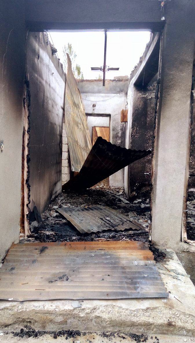 Teröristler Yüksekova'yı harabeye çevirmiş