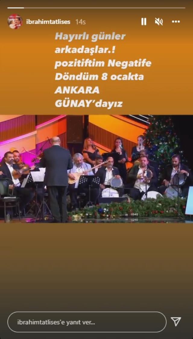 Koronavirüse yakalanan İbrahim Tatlıses’ten iyi haber! Sahnelere geri dönüyor