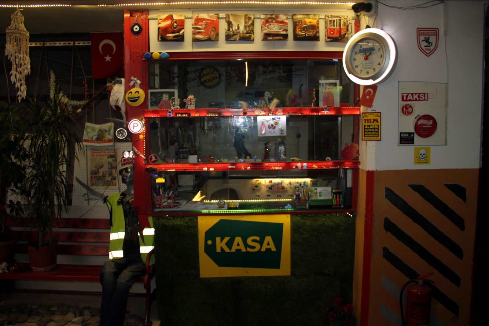 Samsun’da sıradışı otopark