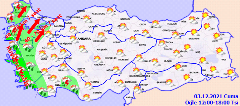Meteoroloji uyardı, 15 kent alarmda! Kuvvetli olacak