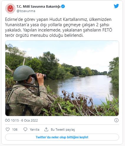 FETÖ'cüler Yunanistan'a kaçmaya çalışırken yakalandı!