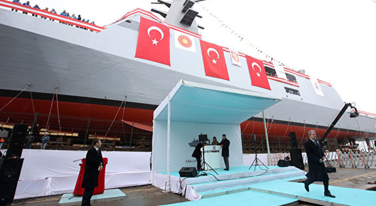 Türkiye'nin ilk istihbarat gemisi göreve başlıyor