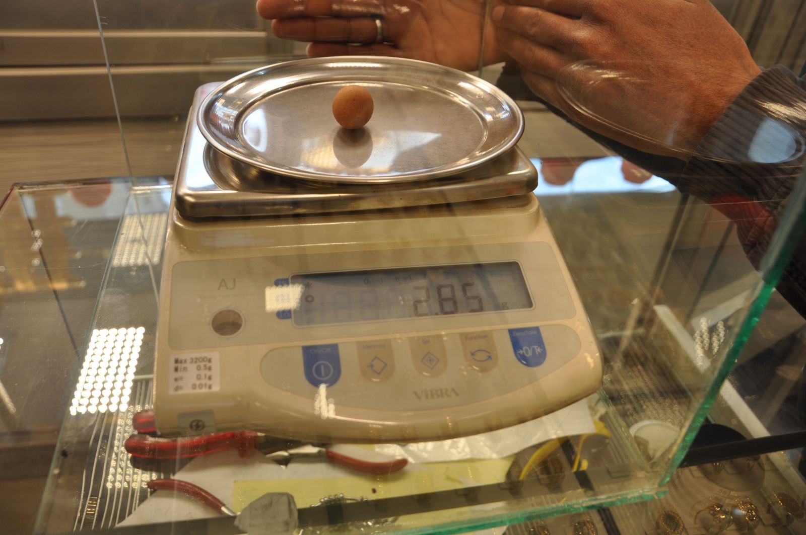 2,85 gramlık yumurta şaşırttı