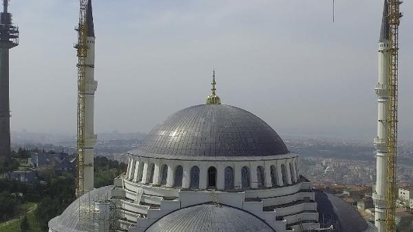 Çamlıca Camisi'nin yüzde 80'ni tamamlandı
