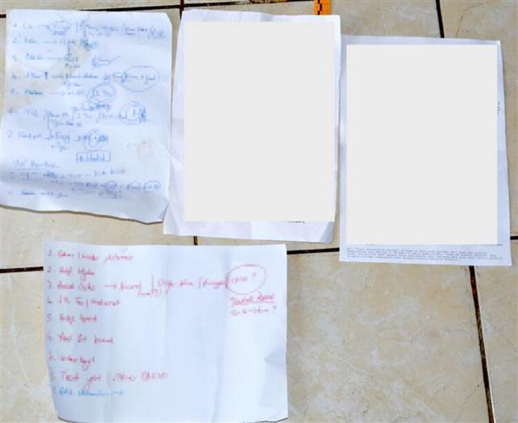 Mavi renkli valizden FETÖ'nün darbe planı ortaya çıktı! Tek tek not alınmış