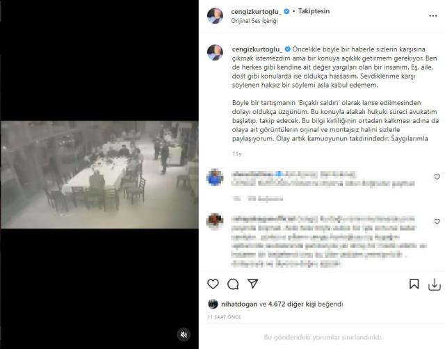 Cengiz Kurtoğlu'nun bıçaklı saldırısına uğrayan iş adamından açıklama geldi!