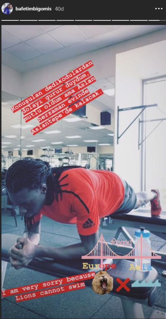 Gomis'ten Fenerbahçe açıklaması!