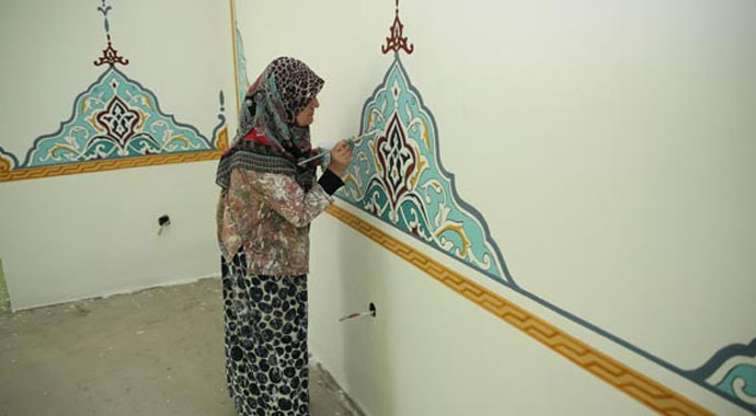 Ölen eşinin yarım bıraktığı 