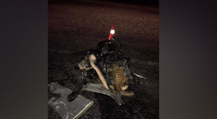 Kaş’ta takla atan aracın motoru yerinden fırladı: 1 ölü, 2 yaralı