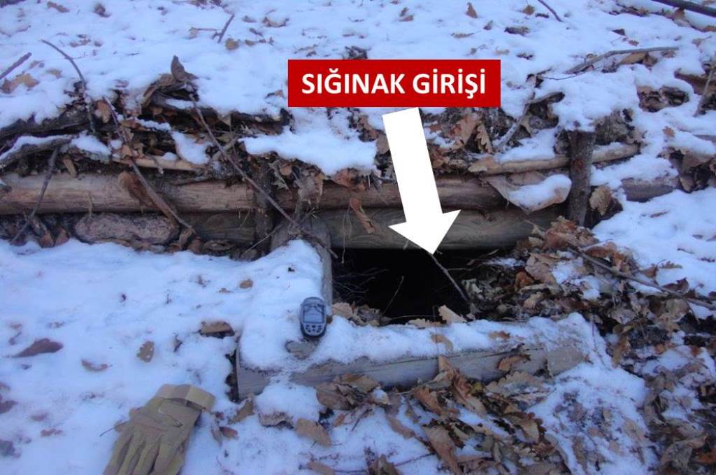 PKK’ya ait 6 adet mevzi, 23 adet sığınak ele geçirildi