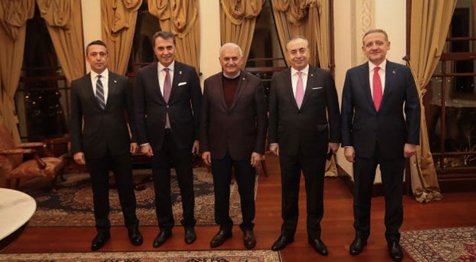 Binali Yıldırım, kulüp başkanlarıyla buluştu