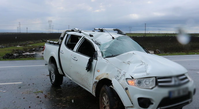 Diyarbakır’da 3 ayrı trafik kazası: 1’i ağır 7 yaralı