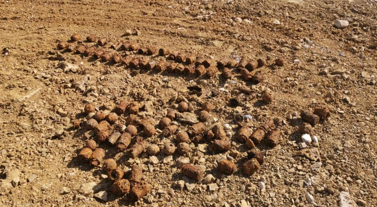Toprağa gömülü yüzlerce bombanın sırrı çözüldü