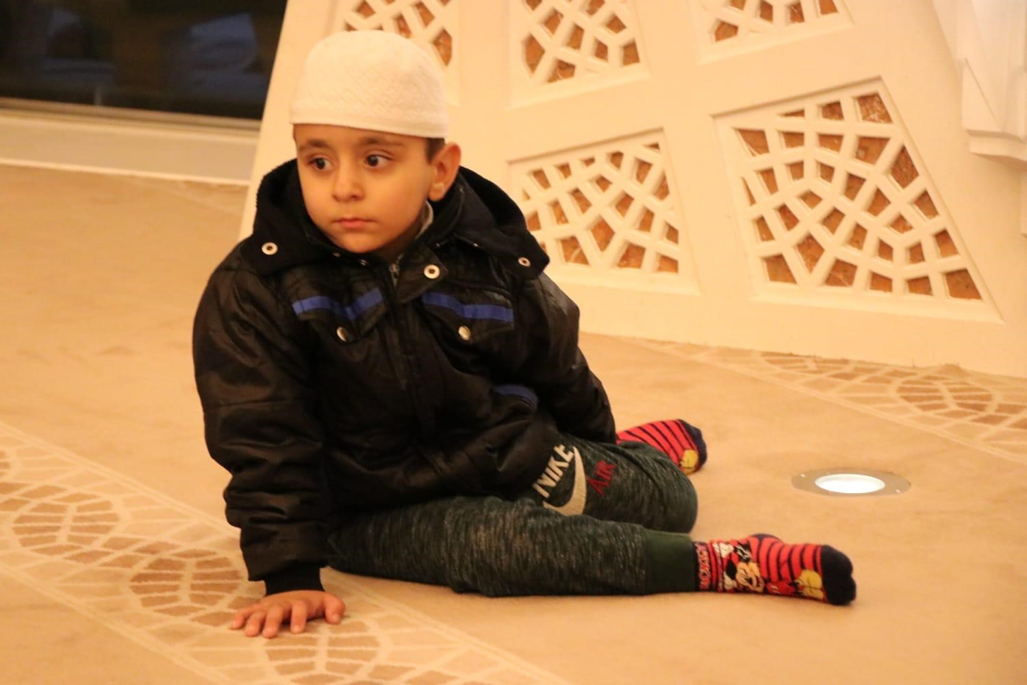 Üsküdarlı çocukları sabah namazında buluştu