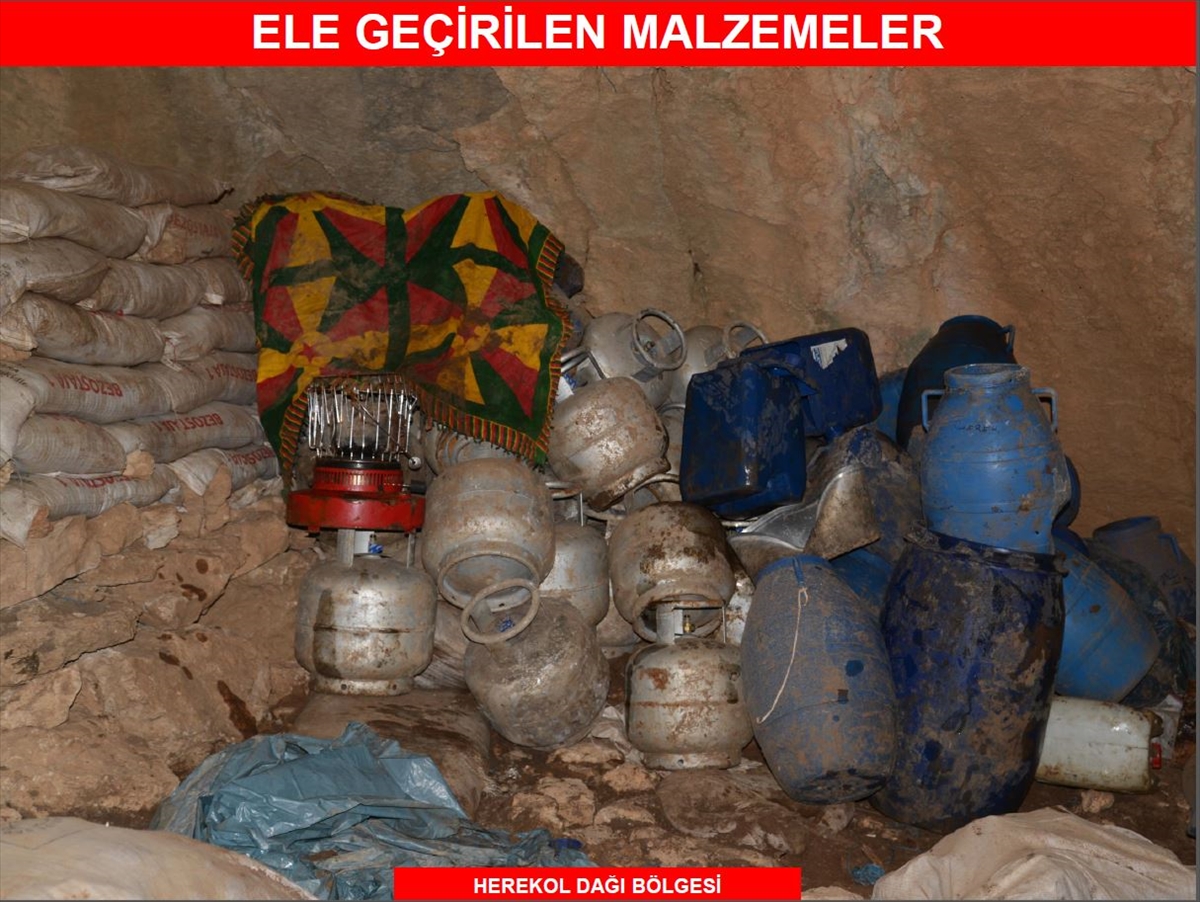 Siirt'te teröristlerin kullandığı 38 mağara bulundu