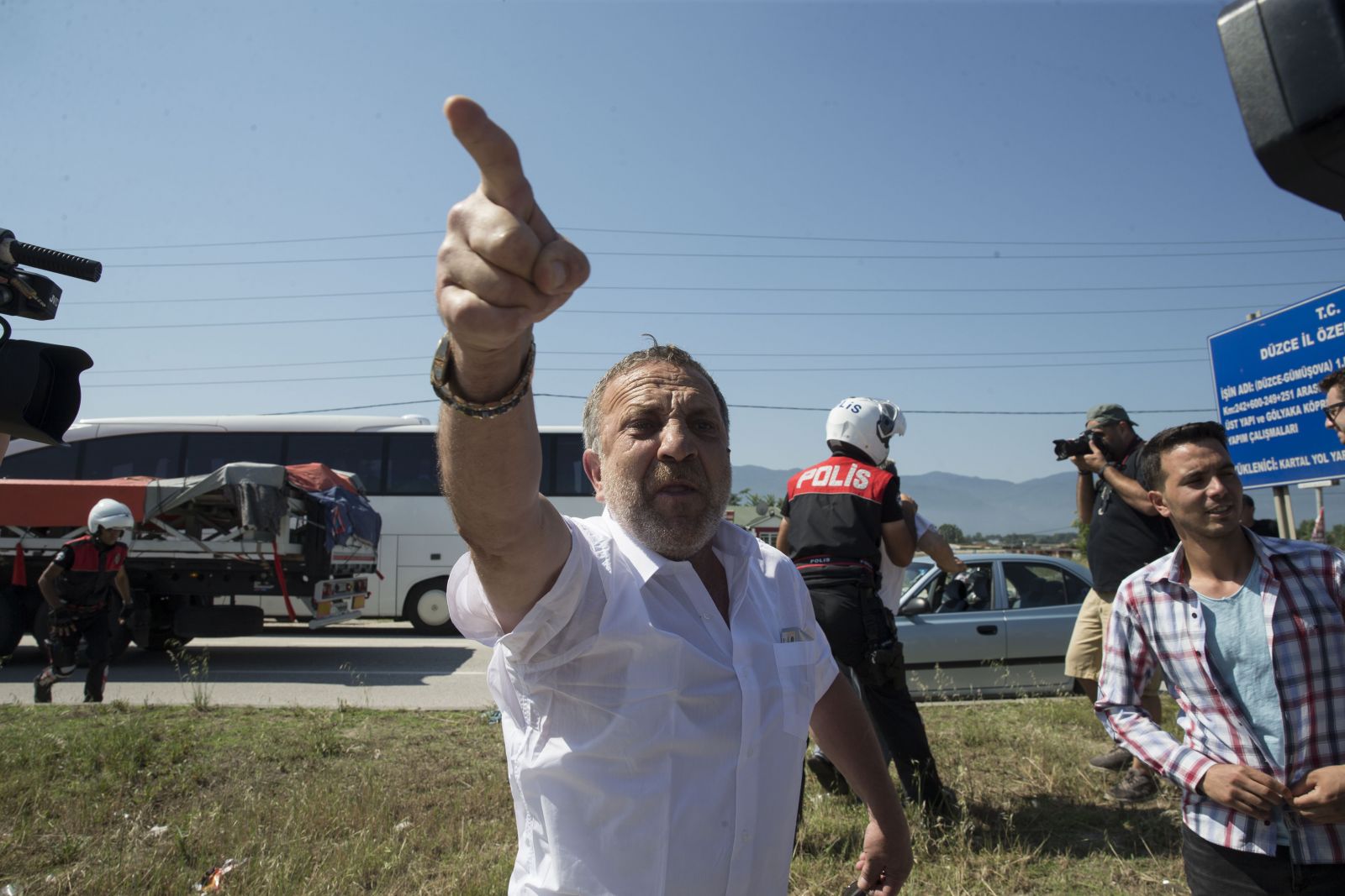 Düzce'de Kemal Kılıçdaroğlu'na tepki