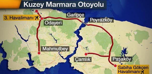 Hafta sonu Yavuz Sultan Selim Köprüsü'nden geçeceklere rehber