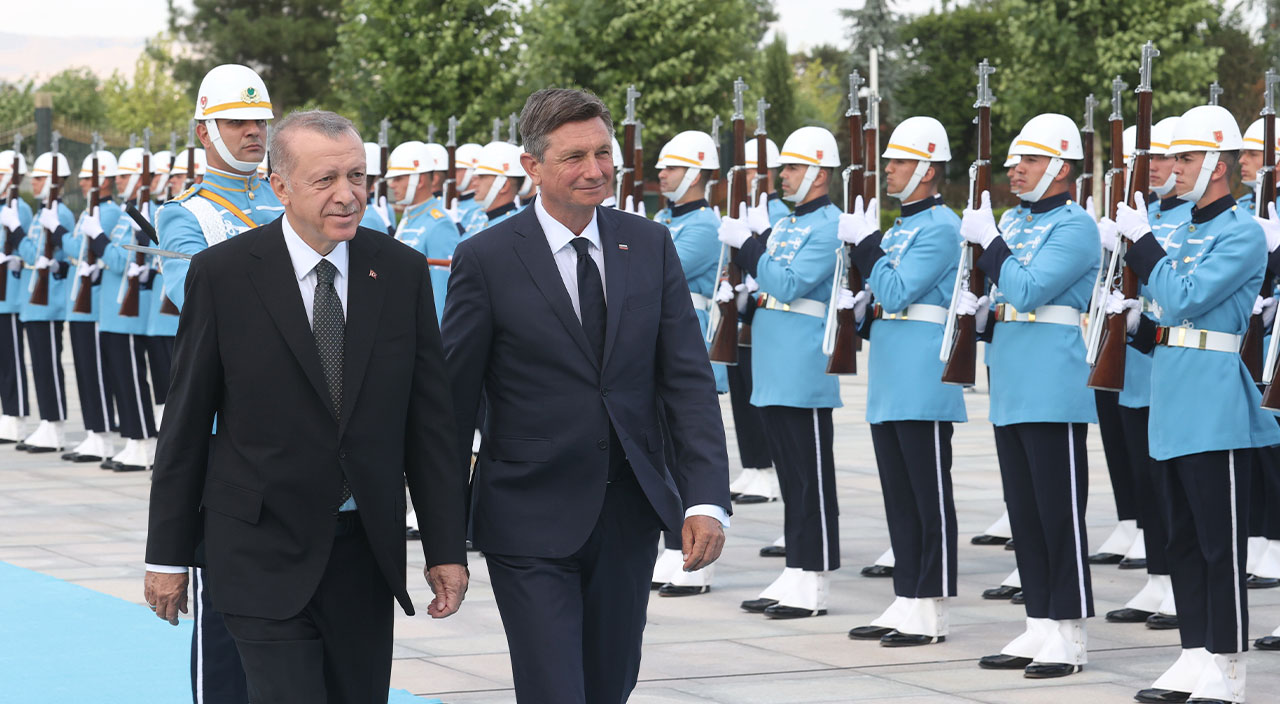 Cumhurbaşkanı Erdoğan: Slovenya ile savunma sanayii alanında ortak adımlar atacağız