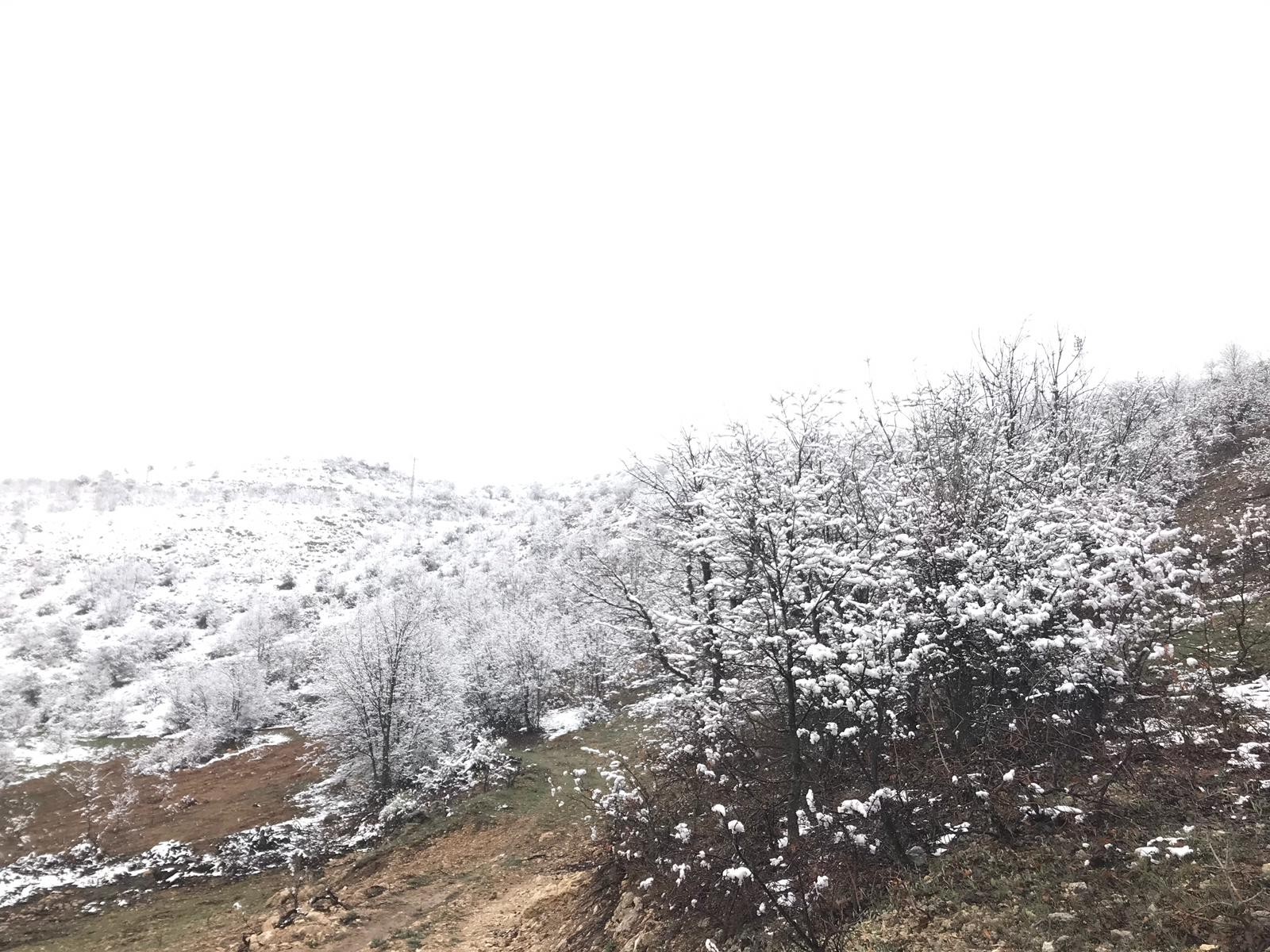 Akçadağ’da kar yağışı etkili oluyor