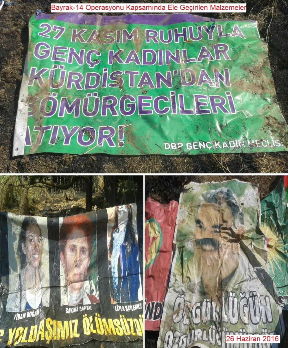 PKK mezarlığı yakınından cephanelik çıktı!