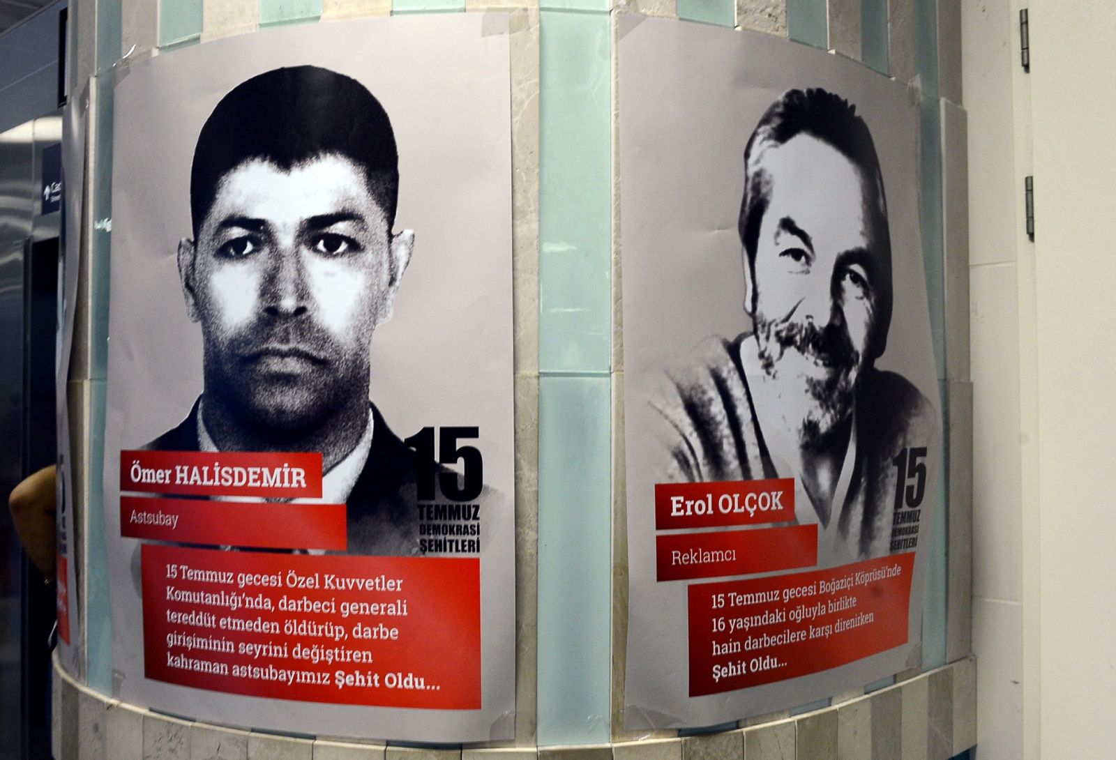 Yenikapı İstasyonu'nda duygulandıran karşılama