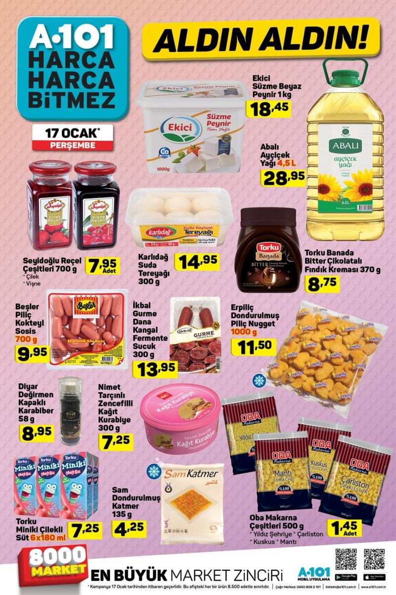 A101 17 Ocak 2019 Kataloğunda Neler Var? A101 aktüel indirim listesinde 1.299 TL'ye Çamaşır Makinesi, 1.099 TL'ye LED TV | A101 Aktüel Kataloğunda Müthiş İndirimler A101 aktüel, A101 aktüel indirim, A101 aktüel indirim ürünler, A101 aktüel indirim listesi, A101 aktüel katalog, A101 aktüel kataloğu, A101 17 ocak aktüel, A101 aktüel, A101 aktüel 17 ocak 2019, A101 17 ocak 2019 aktüel katalog