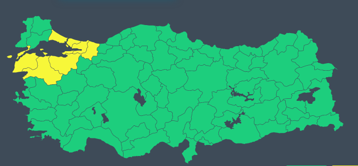 Meteoroloji'den kuvvetli yağış ve sel uyarısı