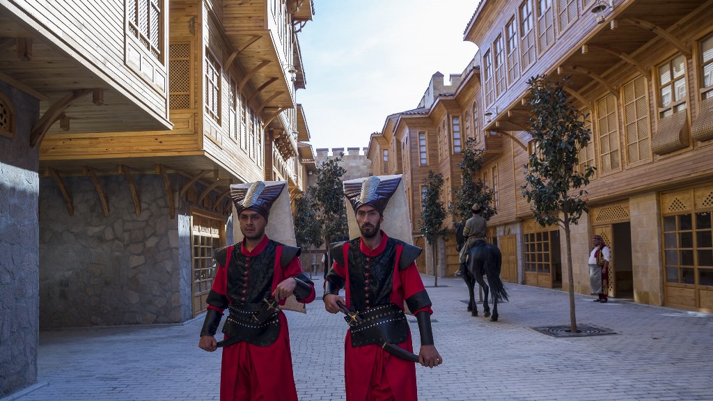 Selçuklu ve Osmanlı dönemi bu parkta yaşatılıyor