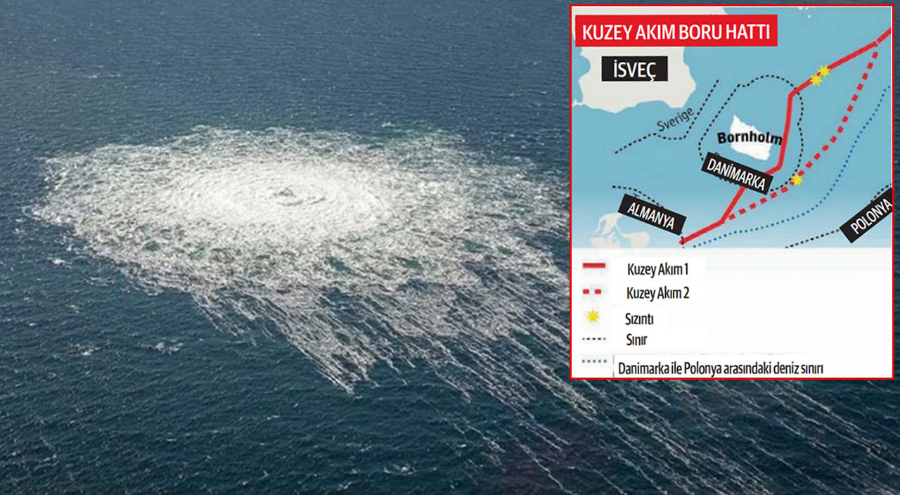 Boru hatlarına stratejik sabotaj! 2 milyar euroluk gaz yok oldu