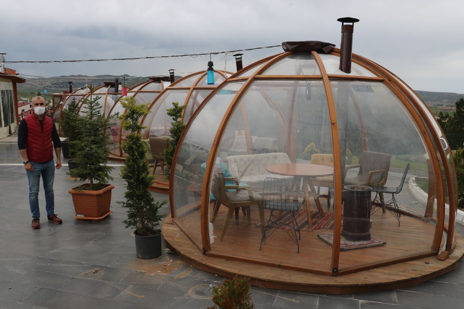 Soğuğa karşı yapılmıştı şimdi virüse karşı koruyacak