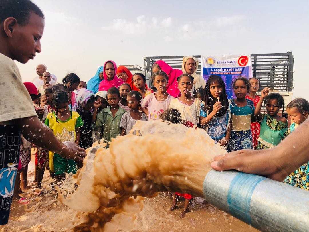 İhlas Vakfı, Sudan’da 2. Abdülhamit Han su kuyusunu hizmete açtı