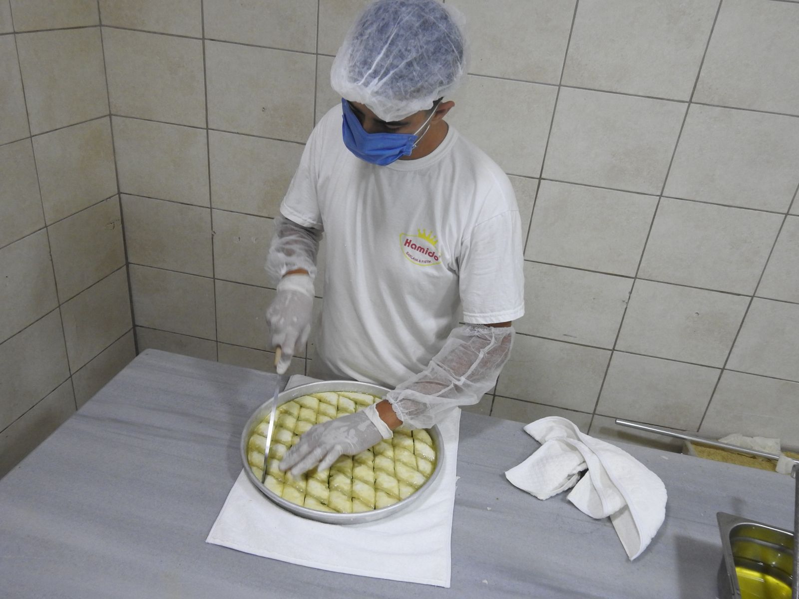 Bayram öncesinde baklavaya yoğun talep