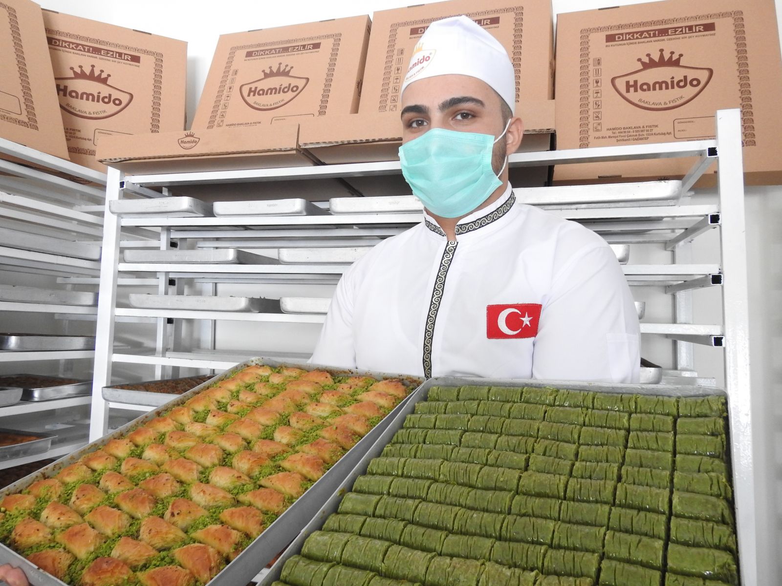 Bayram öncesinde baklavaya yoğun talep