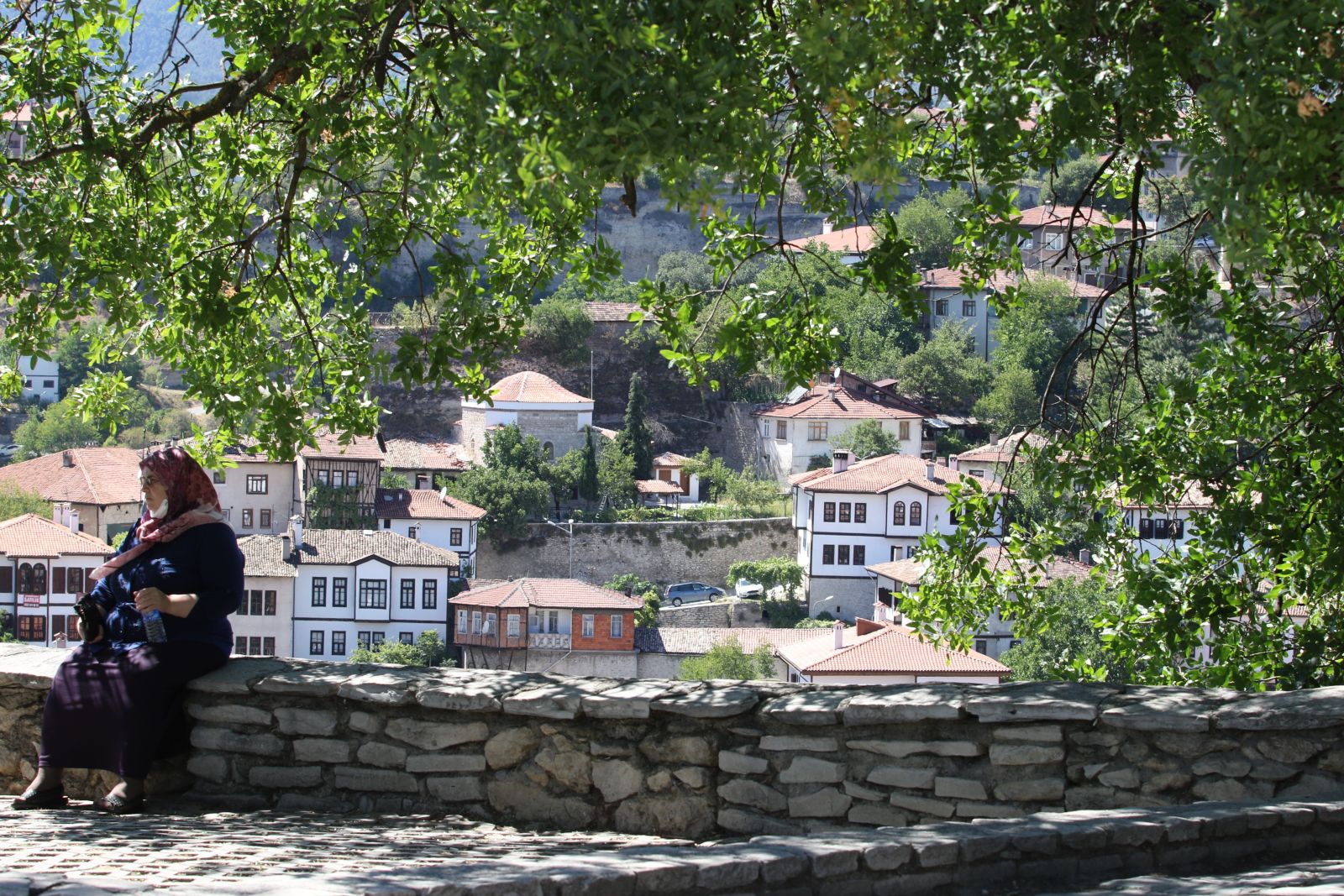 Safranbolu'ya bayramda turist yağdı Safranbolu'ya bayramda turist yağdı