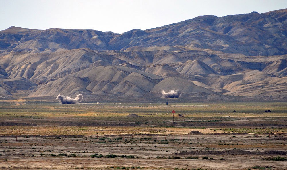 Azerbaycan ordusundan düşmana gözdağı