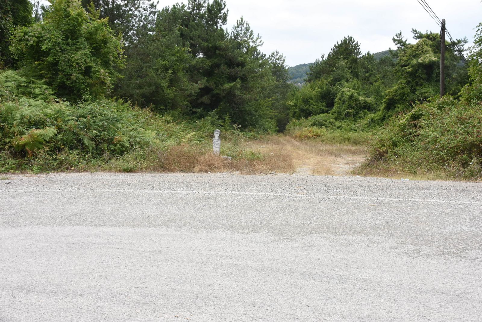 Kimsesiz şoförün mezarı, trafik kazalarına dikkat çekmek için olay yerine yapıldı