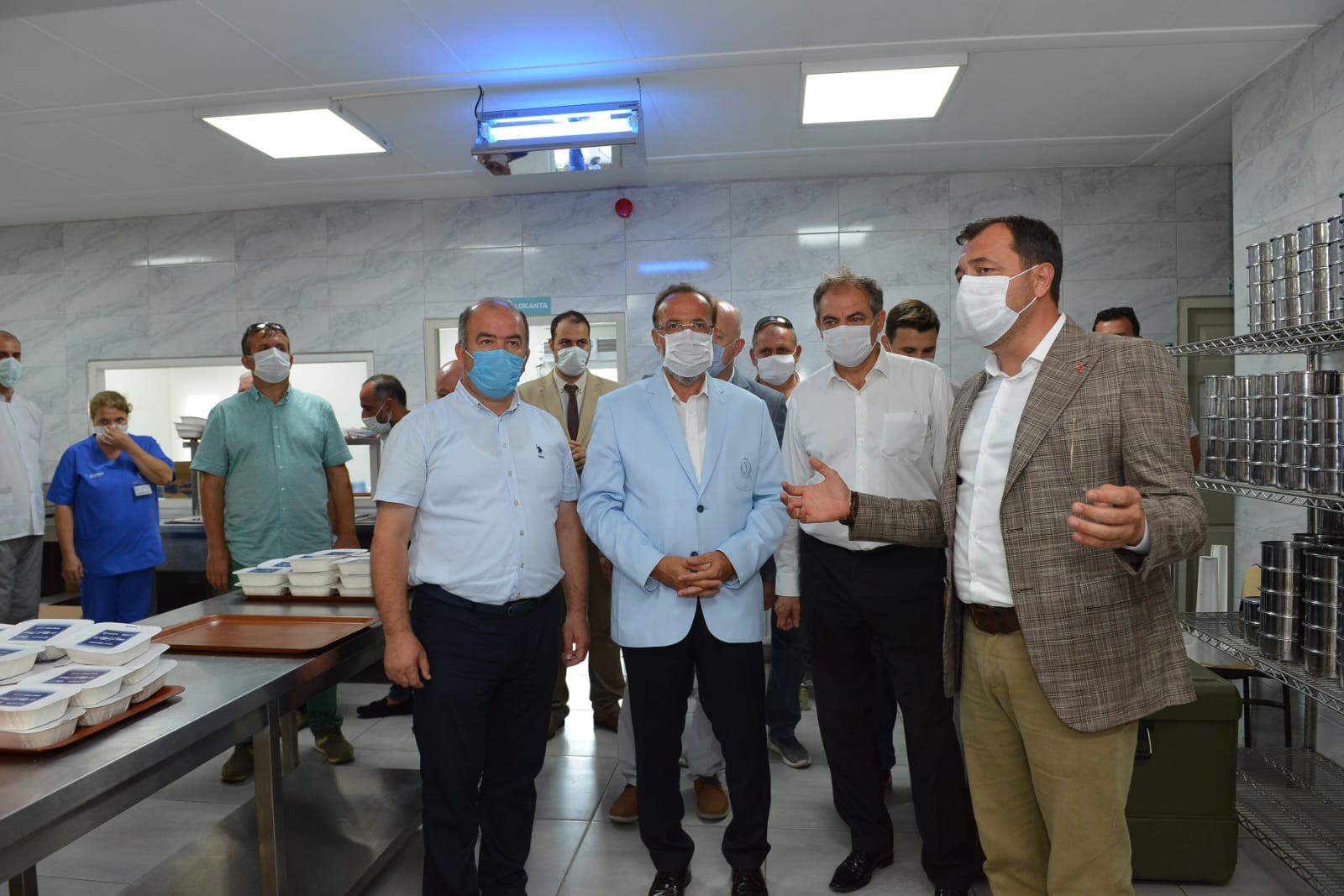 60 günde yapıldı, muhtemel bir depremde 5 bin kişilik yemek çıkarılabilecek