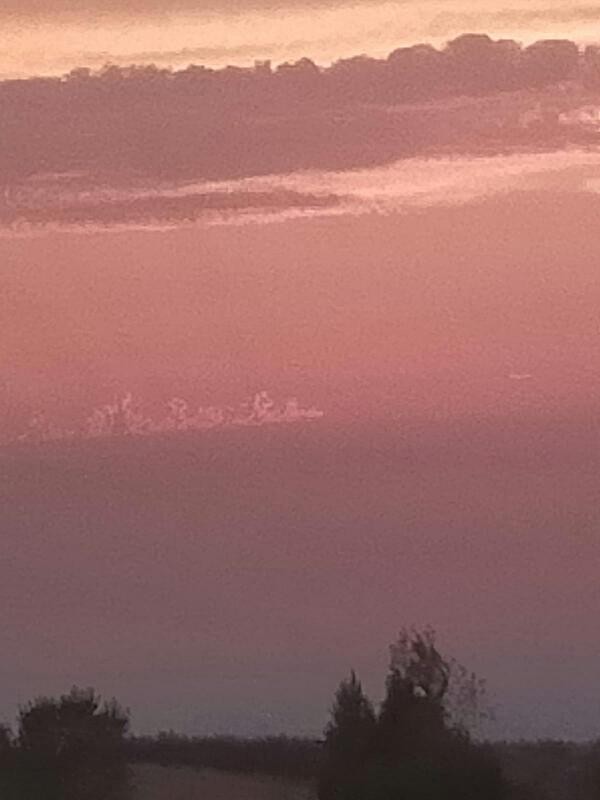 Bursa'da bulutların dikkat çeken görüntüsü