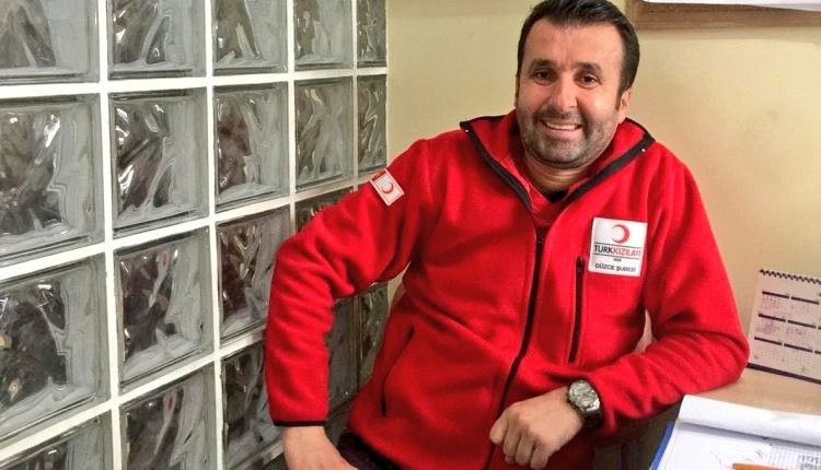 Suriye'de şehit olan Kızılay görevlisi törenle memleketine uğurlandı