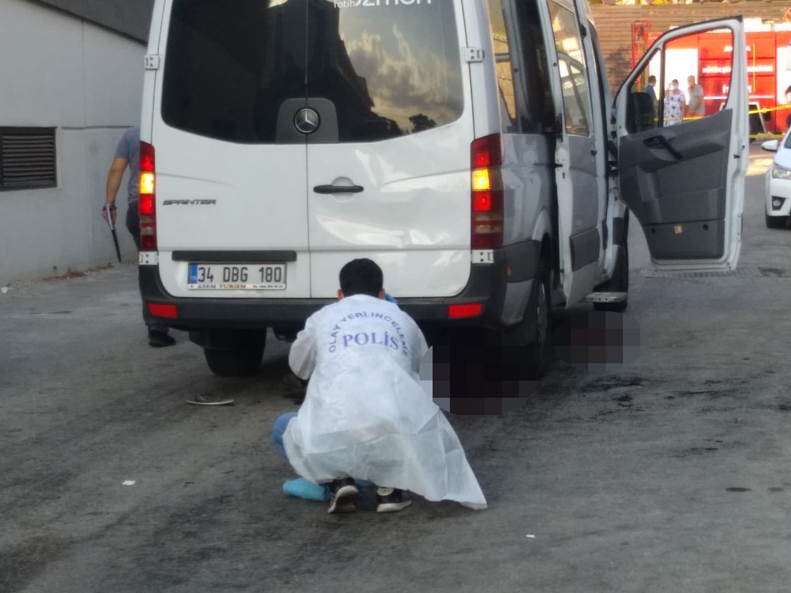 Sahile giden turistin feci ölümü