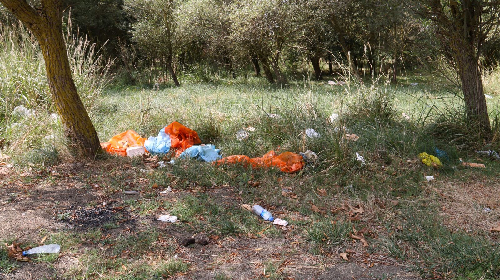 Sazlıdere Barajı'nda korkutan görüntü