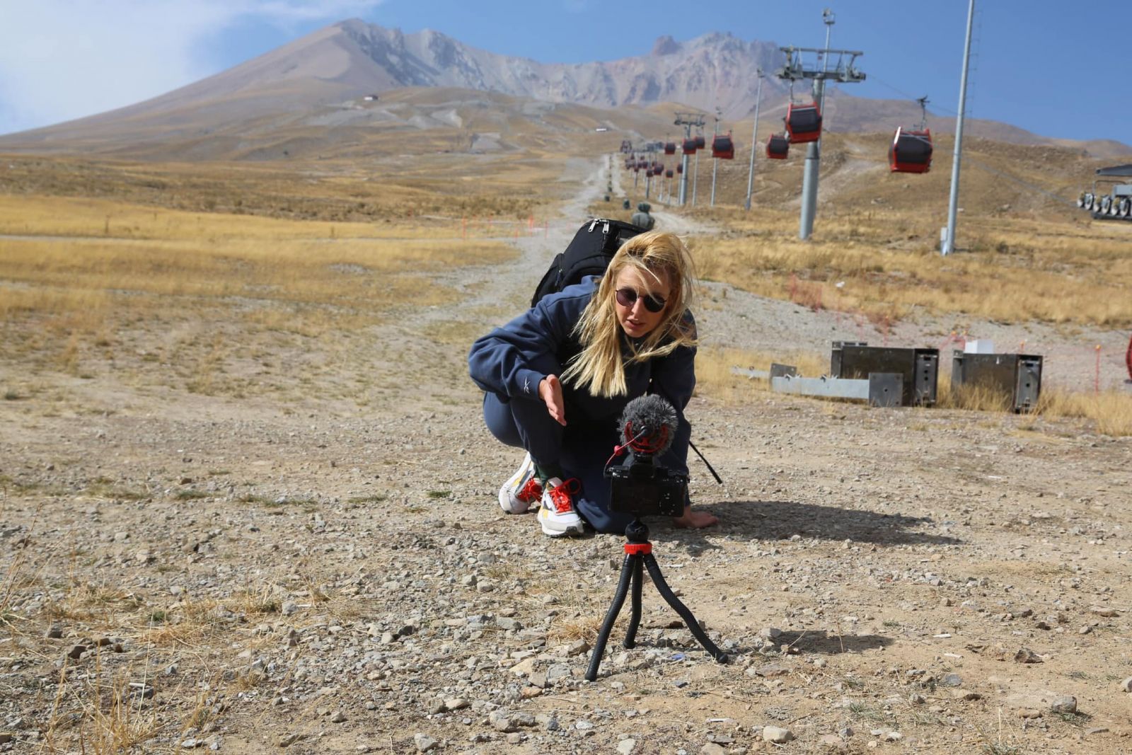 Ukraynalı sosyal medya fenomenleri Erciyes'i tanıttı