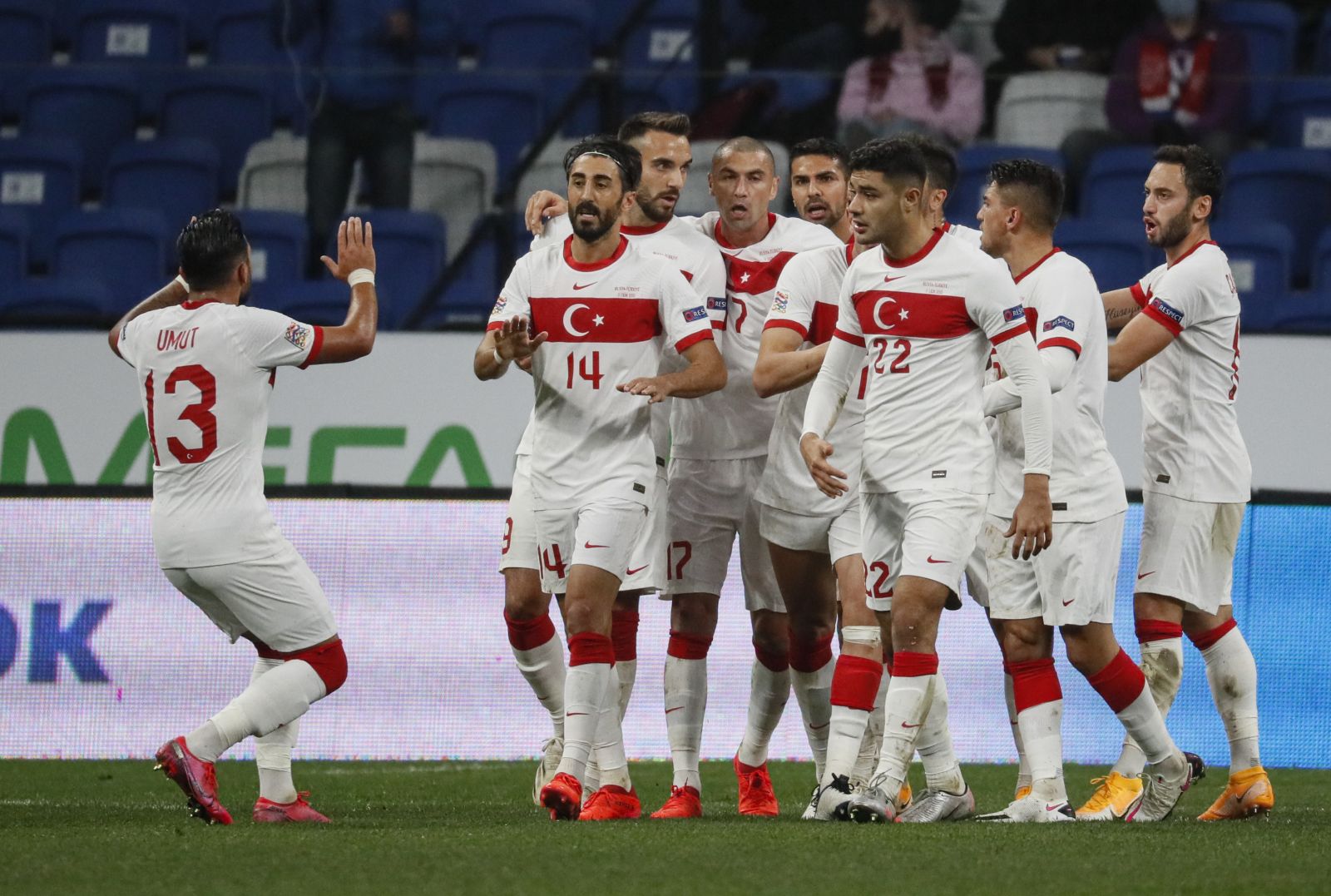 A Milli Takım, Sırbistan ile 2-2 berabere kaldı