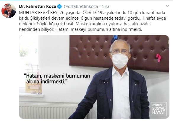 Sağlık Bakanı'nın örnek gösterdiği muhtar konuştu: Yaşayınca anladım