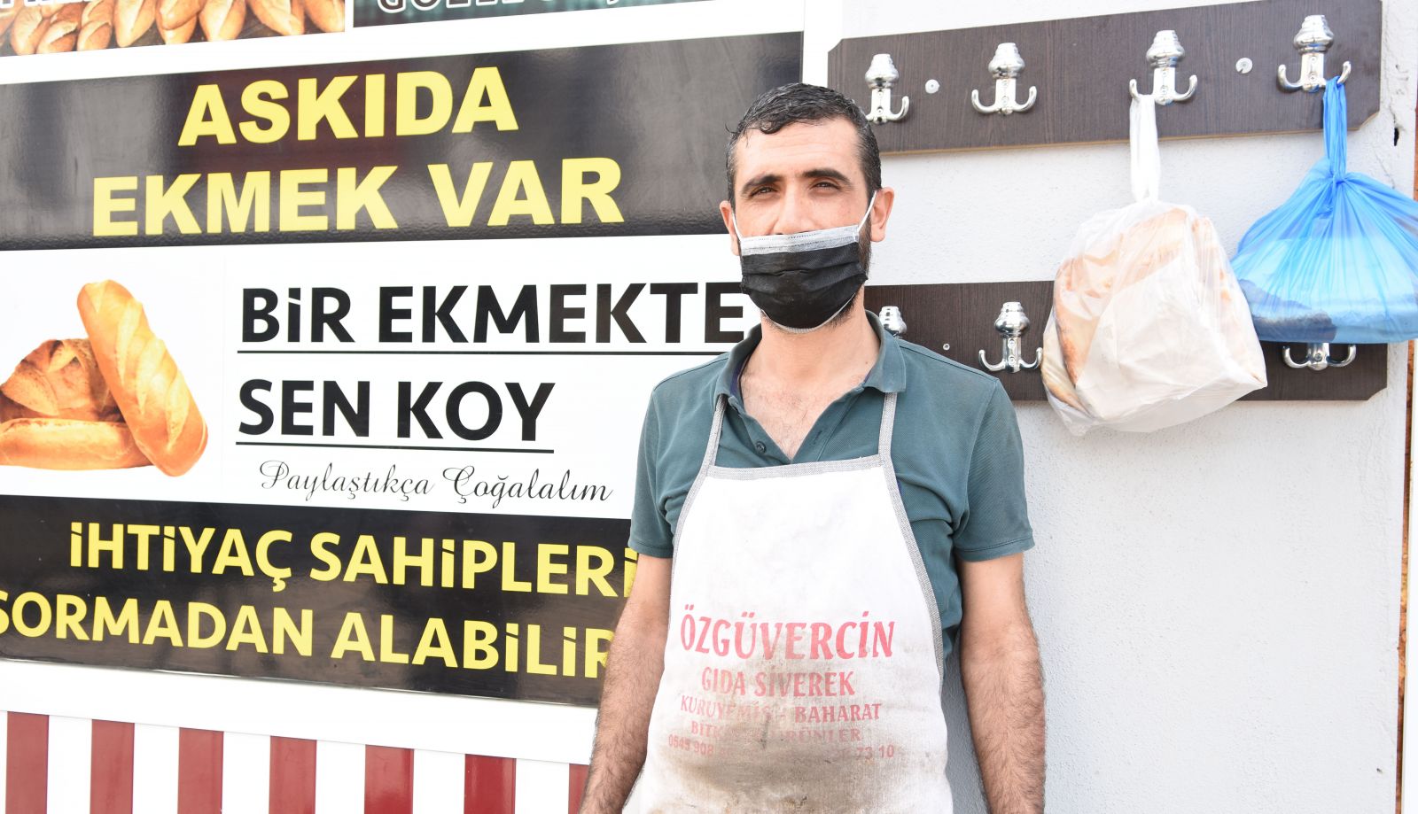 Bahçeli'nin askıda ekmek çağrısına Siverek'ten destek