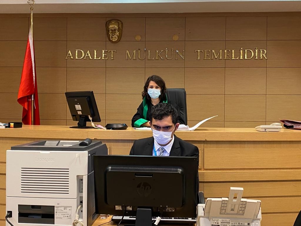 Anadolu Adalet Sarayı’nda ilk 'e-duruşma' yapıldı